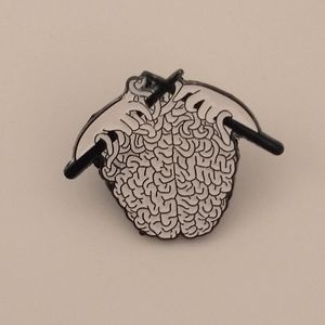 🧁 3/$30 Knitting of the Brains Enamel Pin NEW